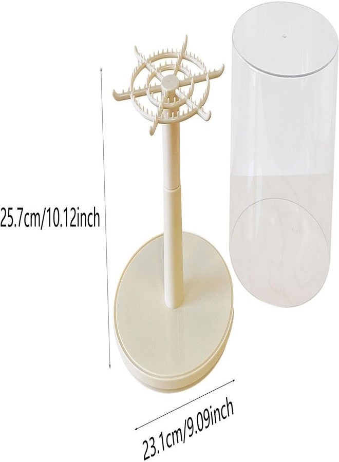 Jrelecs Clear Display Case Compatible with Labubu 6.7inch Dolls ,Hanging Display Case for 17cm Dolls,Clear Acrylic Box with Dust and Moisture Proof,with Protective Shell(Doll Not Included) - Image 3